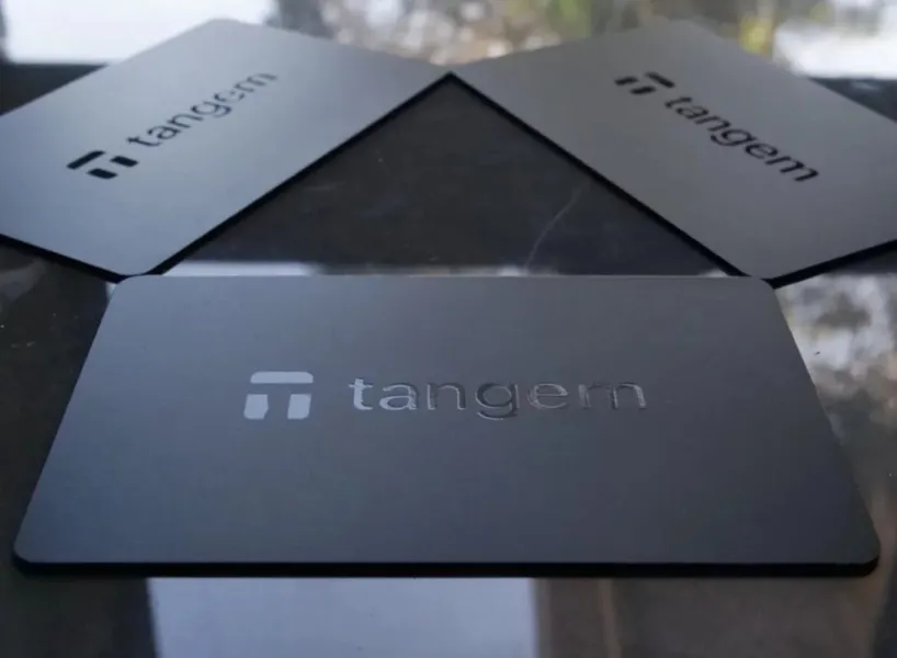 Tangem 冷錢包 / 示意圖